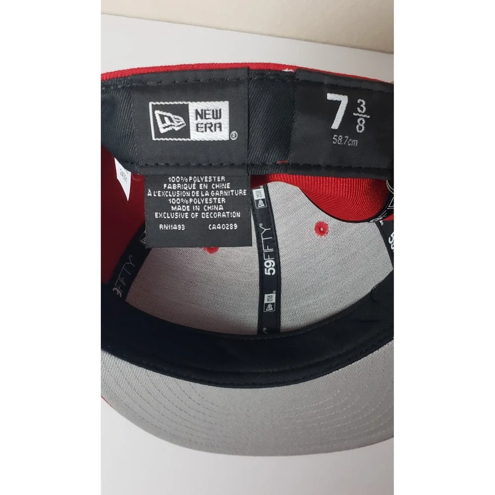 Denim Tears New Era 59FIFTY Fitted Hat Red Cherub Angel 7 3/8 Urban Designer